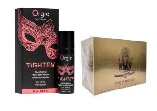 Гель для сужения Orgie &ndash; Tighten (15 мл)+ OLO Gold Buddha &ndash; 10 шт SOS6736 фото