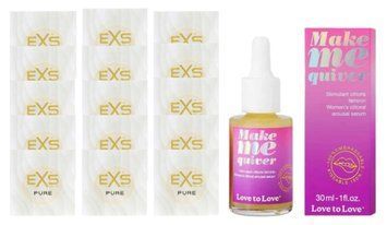 Комплект EXS Pure15 шт + Love To Love Make Me Quiver, 30 мл SOS14844 фото