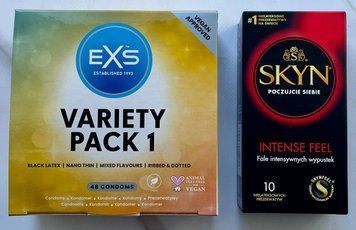 Набор Skyn ​​Intense Feel 10 шт. - EXS Mixed Variety Pack 1, 48 штук SOS3080 фото