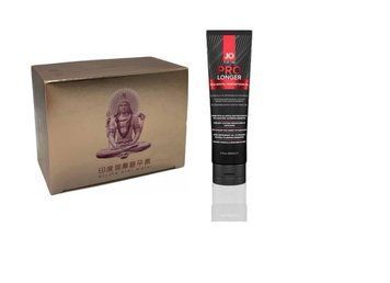 OLO Gold Budda 10 шт + Пролонгер гель System JO Prolonger Gel (60 мл)  SOS6587 фото
