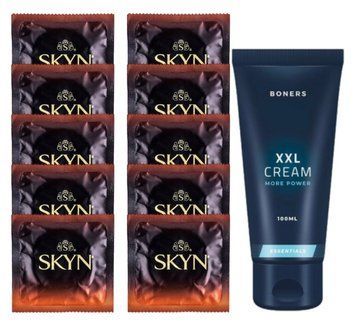 Комплект Skyn Warming 10 шт + Boners Penis XXL Cream (100 мл) SOS14456 фото