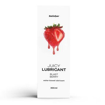 Лубрикант на водной основе Satisfyer Juicy Lubricant Blast Berry water based 300 мл SX2722 фото