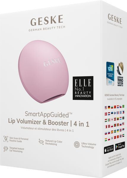 Пристрій для збільшення обʼєму губ GESKE Lip Volumizer&Booster 4в1 Small pink HB0220 фото
