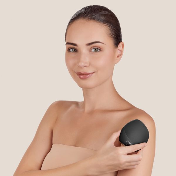 Ультразвуковая щетка для тела и интенсивный пилинг GESKE Sonic Body Brush&Intensive Exfoliator 7в1 gray HB0353 фото