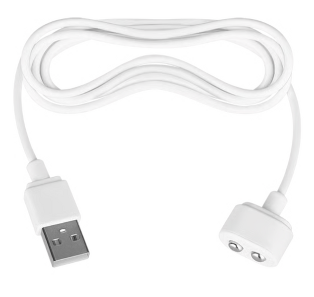 Магнітний зарядний кабель для іграшок Satisfyer (USB Charging Cable), білий SO2868 фото