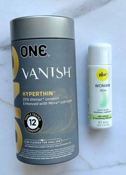 Комплект ONE Vanish 12 шт + Лубрикант на водній основі pjur Woman Aloe 30 мл SOS1971 фото