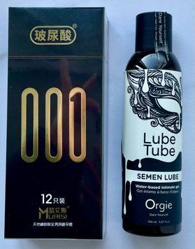 Набор Muaisi 001 12 шт. - Лубрикант SEMEN LUBE intimate gel, 150 мл Orgie SOS3331 фото