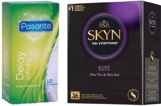 Набор с Skyn Elite 36 штук + Pasante Infinity Delay, 12 шт SOS8064 фото