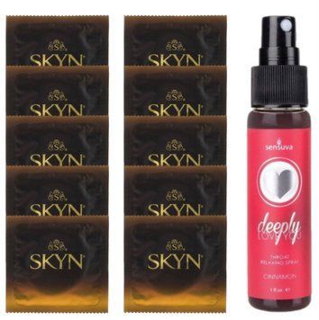 Комплект SKYN Passion Daiquiri 10 шт + Sensuva Deeply Love You Cinnamon (29 мл) SOS13639 фото