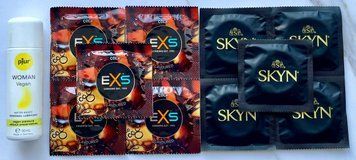 Набір EXS Crazy Cola 5 шт + SKYN Original 5 шт + Лубрикант pjur Woman Vegan 30 мл SOS3531 фото