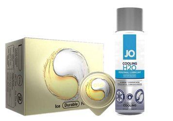 OLO Ice Durable Fire &ndash; 10 шт та Лубрикант System JO H2O &mdash; COOLING (60 мл) SOS842 фото