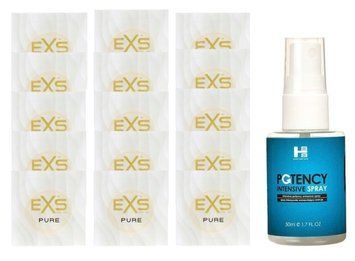 Комплект EXS Pure15 шт + SHS Potency Spray (50 мл) SOS14864 фото