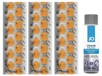 Комплект: EXS Delay 15 шт. + Лубрикант JO H2O COOLING (120 мл) SOS11094 фото