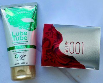 Комплект Olo Red Silver 10 штук+LUBE TUBE NATURE, 150 мл ORGIE SOS4073 фото