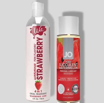 Wet Oral Play Strawberry (118 мл) + JO Watermelon (60 мл) LB832 фото