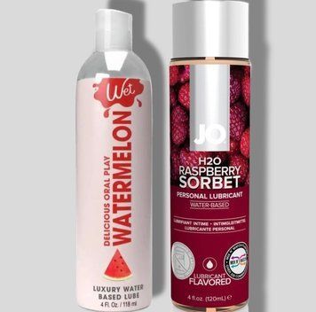 Wet Oral Play Watermelon (118 мл) + JO Raspberry Sorbet (120 мл) LB923 фото