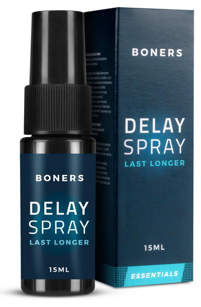 Пролонгирующий спрей для мужчин Boners Delay Spray (15 мл) &mdash; для контроля над кульминацией и длительного удовольствия SO8879 фото