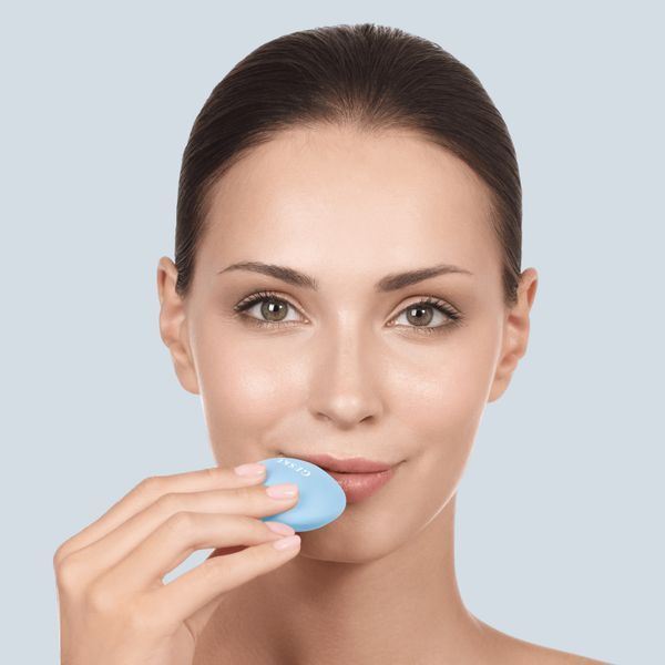 Пристрій для збільшення обʼєму губ GESKE Lip Volumizer&Booster 4в1 Small aquamarine HB0221 фото