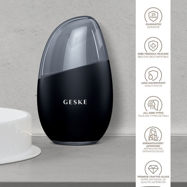 Массажер для лица GESKE Cool&Warm Eye and Face Massager 7в1 black HB0286 фото
