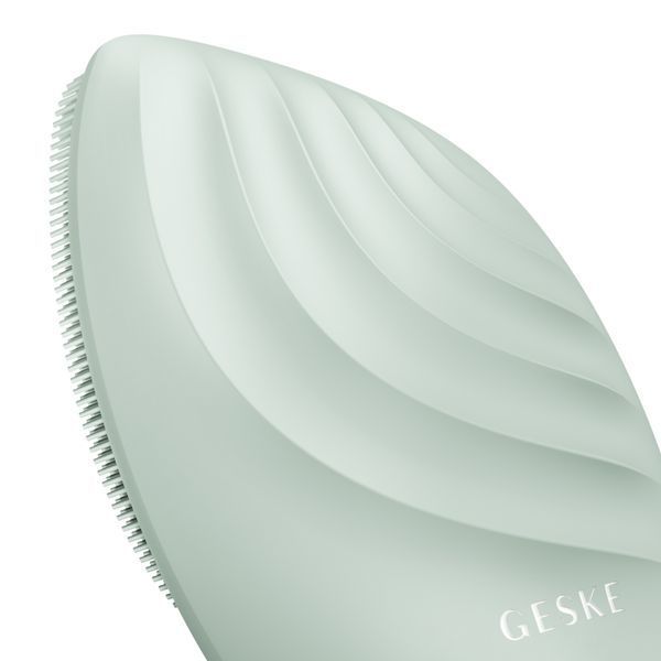 Электронная ультразвуковая щетка для лица GESKE Sonic Facial Brush 5в1 green HB0074 фото