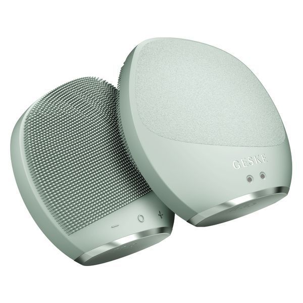 Ультразвуковая щетка для тела и интенсивный пилинг GESKE Sonic Body Brush&Intensive Exfoliator 7в1 green HB0354 фото