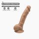 Фалоімітатор SilexD Johnny Caramel (MODEL 1 size 7in), двошаровий, силікон + Silexpan, діаметр 3,5см SO3835 фото 1