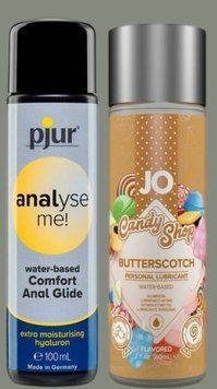 Набор лубрикантов pjur analyse me! Comfort water glide 100 мл + System JO Butterscotch (60 мл) LB975 фото