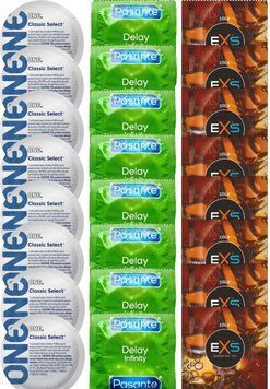 Набір 24 шт ONE Classic Select + Delay Infinity + EXS CRAZY COLA SOS7437 фото