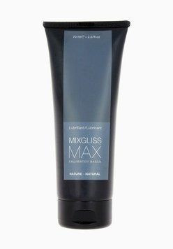 Анальная гель-смазка MixGliss MAX NATURE (70 мл) на водной основе с экстрактом алоэ SO1615 фото