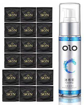SKYN ORIGINAL 18 шт та Лубрикант охолоджуючий OLO 60 мл SOS196 фото