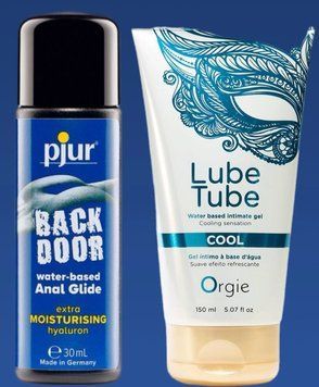 Набор лубрикантов pjur backdoor Comfort water glide 30 мл + LUBE TUBE XTRA, 150 мл ORGIE LB313 фото