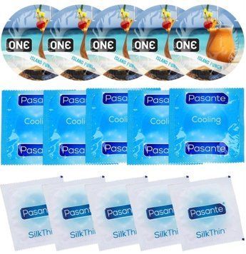 Набір 15 шт ONE Island Punch + Pasante Cooling + Pasante Silk SOS7138 фото