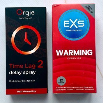 Комплект EXS Warming 12 шт - Orgie Time Lag 2 Delay Spray 10 ml SOS3632 фото