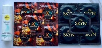 Набір EXS Crazy Cola 5 шт + SKYN Original 5 шт + Лубрикант pjur Woman Nude 30 мл SOS3532 фото
