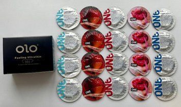 Набор 30 штук OLO Feeling Ultrathin 001 + ONE Extreme Ribs, Super Sensitive, Flavor Waves, Classic SOS2272 фото