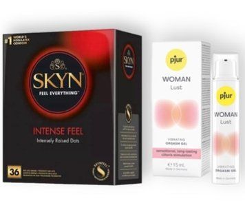 Skyn Intense feel 36 штук + pjur Woman Lust 15 мл SOS6803 фото