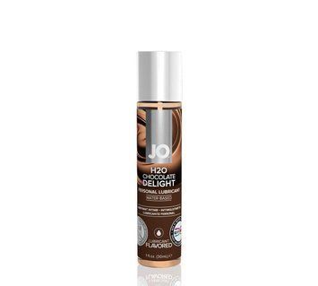 Змазка на водній основі System JO H2O &mdash; Chocolate Delight (30 мл) без цукру, рослинний гліцерин SO1475 фото