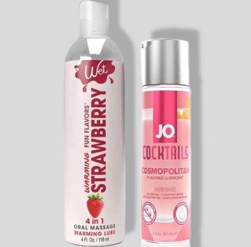 Wet Oral Play Strawberry (118 мл) + JO Cocktails Cosmopolitan (60 мл) LB833 фото