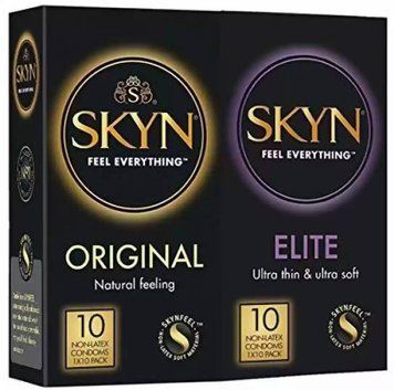 Набір : SKYN Original 10 шт та SKYN Elite 10 шт SK130 фото