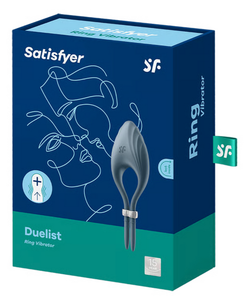 Регульоване ерекційне віброкільце Satisfyer Duelist SO6276 фото