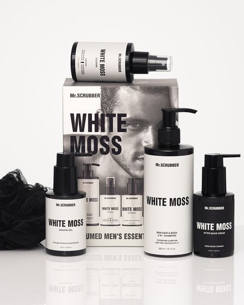 Парфюмированный набор косметики для мужчин White Moss Perfumed Men&rsquo;s Essentials Set Mr.SCRUBBER. 1639 фото