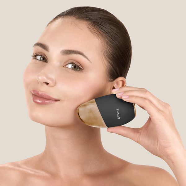 Массажер для лица GESKE Cool&Warm Eye and Face Massager 7в1 gray HB0287 фото