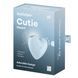 Вакуумный стимулятор-сердечко с вибрацией Satisfyer Cutie Heart Blue SO6287 фото 7