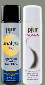 Набор лубрикантов pjur analyse me! Comfort water glide 100 мл + pjur Woman 100 мл LB925 фото