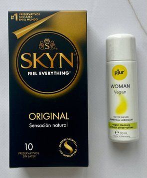 Набір 10шт SKYN Original + Лубрикант pjur Woman Vegan 30 мл SOS2023 фото