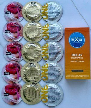 Набор 15 шт ONE Vanish, Super Studs, Flavor Waves + EXS Delay 12 шт SOS3875 фото