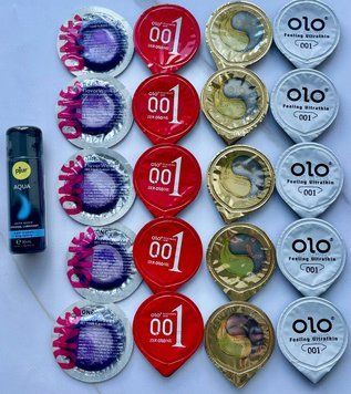 Набор 20 штук One, Olo + лубрикант pjur Aqua (30 мл) SOS3975 фото