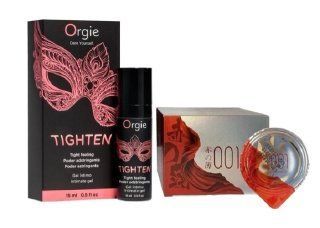 Гель для сужения Orgie &ndash; Tighten (15 мл)+  OLO Red Silver. 10 шт. SOS6739 фото