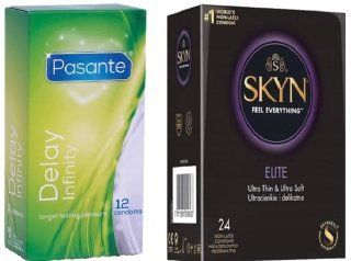 Набір з SKYN Elite, 24 шт + Pasante Infinity Delay, 12 шт SOS8066 фото