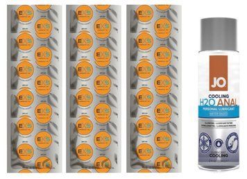 Комплект: EXS Delay 15 шт. + Лубрикант JO ANAL H2O COOLING (60 мл) SOS11096 фото